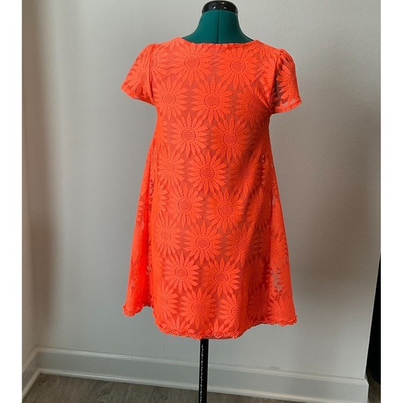 KIMCHI Blue Urban Outfitters Dress Daisy Lace Floral Lined Size‎ Small - Picture 3 of 8